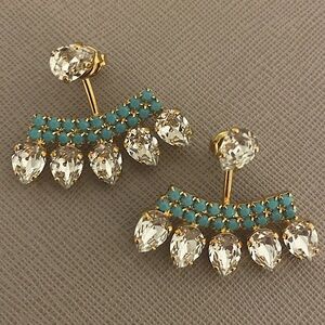 Ear jacket earrings NWOT